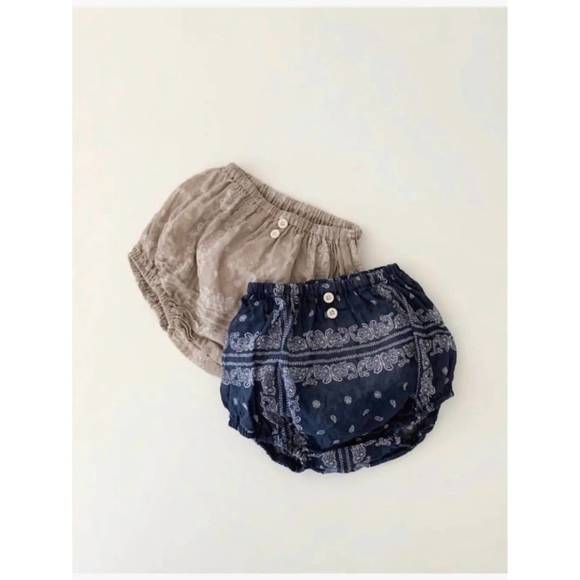 NEW MONBEBE girls' paisley bloomers set in multi - Picture 1 of 1